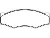 剎車(chē)片 Brake Pad Set:140506