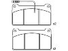 剎車(chē)片 Brake Pad Set:001 420 90 20