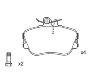 剎車(chē)片 Brake Pad Set:002 420 22 20