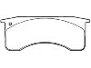 剎車(chē)片 Brake Pad Set:12387805