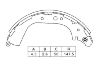 剎車(chē)蹄片 Brake Shoe Set:K1190